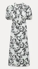 (パッケージ付き) ZARA(ザラ) プリント ロング ワンピース