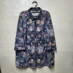 エスカリエ フラワー ロング アウター 105