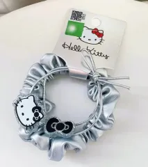 正規品 ハローキティ シルバー ヘアゴム ヘアタイ 2 種 セット 新品