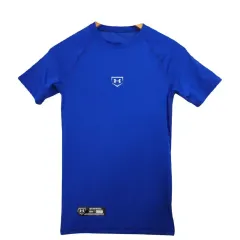 UNDER ARMOUR(アンダーアーマー) 青 野球 半袖 インナーティ XS