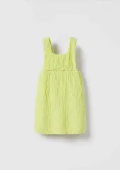 ザラキッズ テクスチャー ブルゾン スカート 3 ー 4y 新品