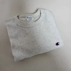 チャンピオン リバースウィーブ ブルー タグ (XL/オートミール)