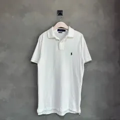 ポロ Ralph Lauren(ラルフローレン) PK ポロTシャツ 半袖 白 緑