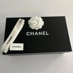 シャネルボックス CHANEL(シャネル) ボックス リボン キャメリア セット
