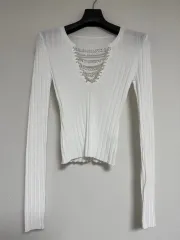 ミッドナイトショールーム ビーズ ニット