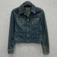 95 LEVI'S(リーバイス) レディース ウォッシュ デニム デニムジャケット