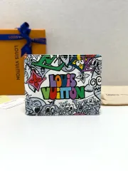 (限定モデル新品) Louis Vuitton ルイヴィトン モノグラム コミックス ミュルティプリ ウォレット 二つ折り財布