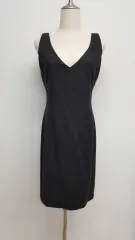 Ralph Lauren(ラルフローレン) ノースリーブ Vネック ワンピース ドレス