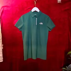 THE NORTH FACE ザノースフェイス クールマックス インナー テック 半袖 ポロ M size