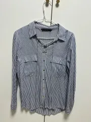 ZARA(ザラ) ベーシック レディース ストライプ シャツ