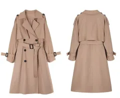 レディース トレンチコート 季節の変わり目 コート