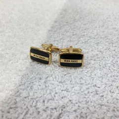 ニナリッチ カフスボタン ゴールド Nロゴ NINA RICCI カフリンクス 紳士 フォーマル 結婚式 卒業式 入学式 ヴィンテージ ビジネス