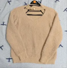 ノーブランド アンゴラ風ニット 55