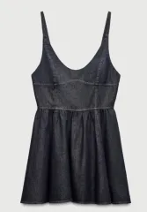 ZARA(ザラ) 連鎖球菌 ミニ デニム ワンピース 販売しています