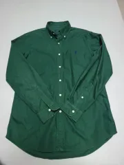 ポロ ジーン緑色クラシックフィットOxford（オックスフォード）コットンシャツホログラムタグ新モデル ポール936/d