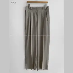 クレム ベージュ スラックス S