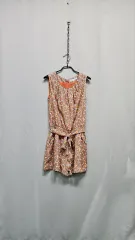 OLIVE des OLIVE(オリーブ デ オリーブ) シフォン ノースリーブジャンプスーツ