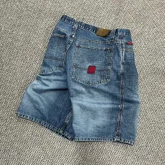 U S ポロ エッセン バミューダ ポケットパッチ デニム ショートパンツ