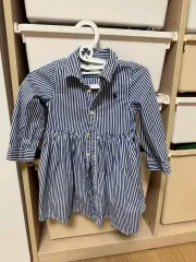 ポロシャツドレス 12m