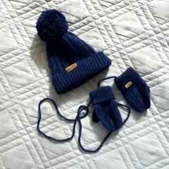 ミッキーハウス 帽子 手袋 セット 12m/80 ドール 赤ちゃん