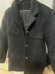 ツイードジャケット ゴールドボタン ably(エイブリー) コート カーディガン