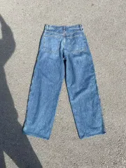 ユニクロ ワイド デニムパンツ J01087