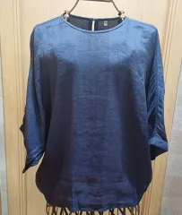 無印良品 MUJI リネン ブラウス