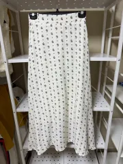 シフォン ロング丈スカート