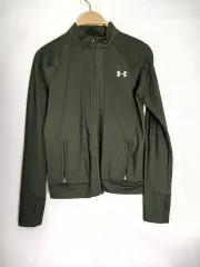 ( M 計測 90 (新製品グレード) UNDER ARMOUR(アンダーアーマー) コールドギア 実行 女性用ジャージ カーキ