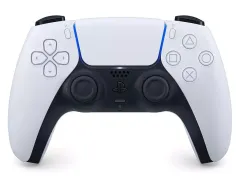 【中古】PS5ハード ワイヤレスコントローラー DualSense (ホワイト)[CFI-ZCT2J]