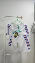 アディダス ランニング ショートパンツ 赤青 (ペチコート付き)