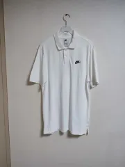 Nike(ナイキ） 白 ポロシャツ M