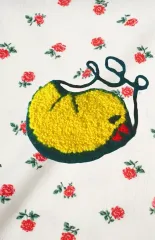 ヴィンテージ ハンドメイド 手作り 編み ダック ラバー ダック バッグ ポーチ 財布