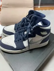 ジョーダン 1 レトロ ハイ OG CO JP ミッドナイト ネイビー 迷 (Me) ダン