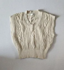 ニット ベスト F