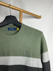 ポロ ラルフローレン 新モデル バイカラー ニット S )