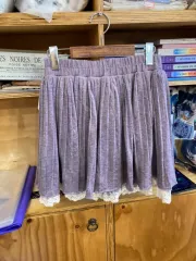 日本ヴィンテージ 森ガール スカート olivedesolive リバーシブル プリーツスカート