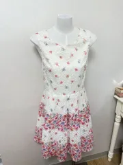 LIZ LISA (リズリサ) 花柄 エンブロイダリー ワンピース