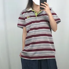 THE NORTH FACE(ザノースフェイス) ストライプ 機能性 半袖 カラーTシャツ 100 250528