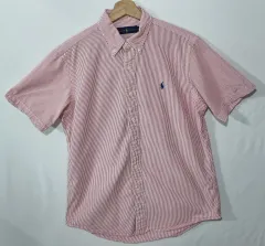 オーバーサイズ M ） POLO RALPH LAUREN(ポロラルフローレン) レッド 半袖シャツ シャツ