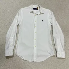 ポロ シャツ 白 スリムフィット xs