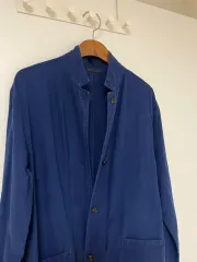 ユニクロ リネン コットン コート (M)