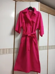 LBL シャカシャカ素材ワンピース