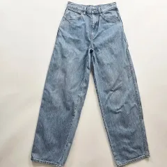 ユニクロ デニム ライトブルー デニム サイズ25 R0395