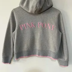 S ポロ Ralph Lauren(ラルフローレン) ピンクポニー ジップアップパーカー フード付き