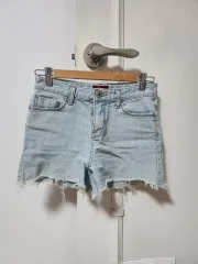 デニムハーフパンツ ホットパンツ ( M サイズ