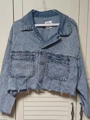 77 88 ZARA(ザラ) ブルーボレロ ジャケット