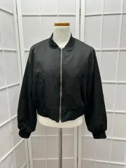 新品 レディース クロップド MA-1ジャケット