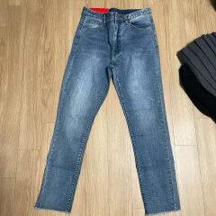 ハイウエスト ライトブルー スキニー ズボン 28 M 未使用 新品 タグ付き 製品