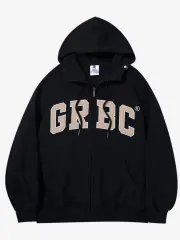 完売品))ゴーストパブリック GRBC ビッグ パッチ オーバーサイズ フーデッドジップアップ